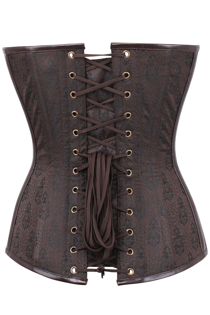 brown small corset - Gem