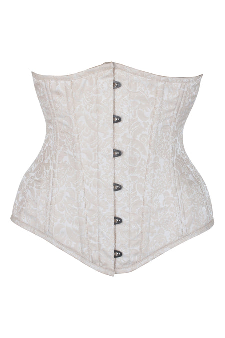 Astronomy cotton print underbust corset
