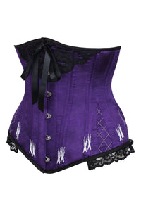 Longline Violet Underbust With Flossing