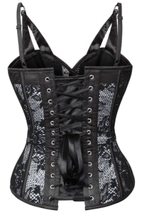 Corset Story FTS104 Gothic Inspired Corset Top with Shoulder Straps